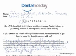 Handwrittendentaltreatmentabroadreview