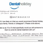 Hand written patient reviews